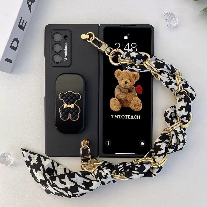 Cute Bear Case for Samsung Galaxy Z Fold