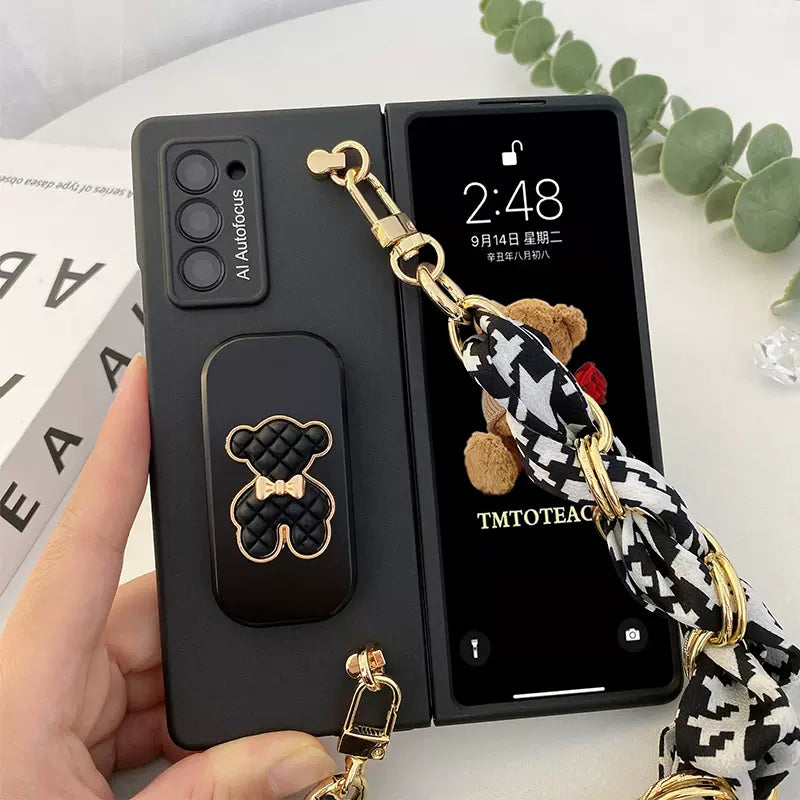 Cute Bear Case for Samsung Galaxy Z Fold