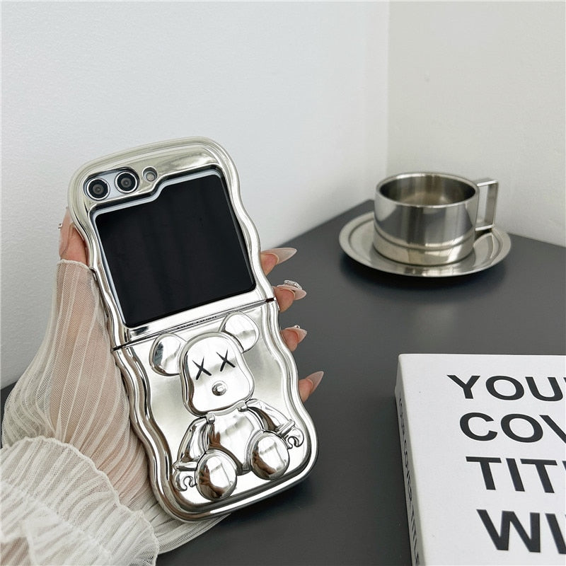 Cute bear Case for Samsung Galaxy Z Flip 5