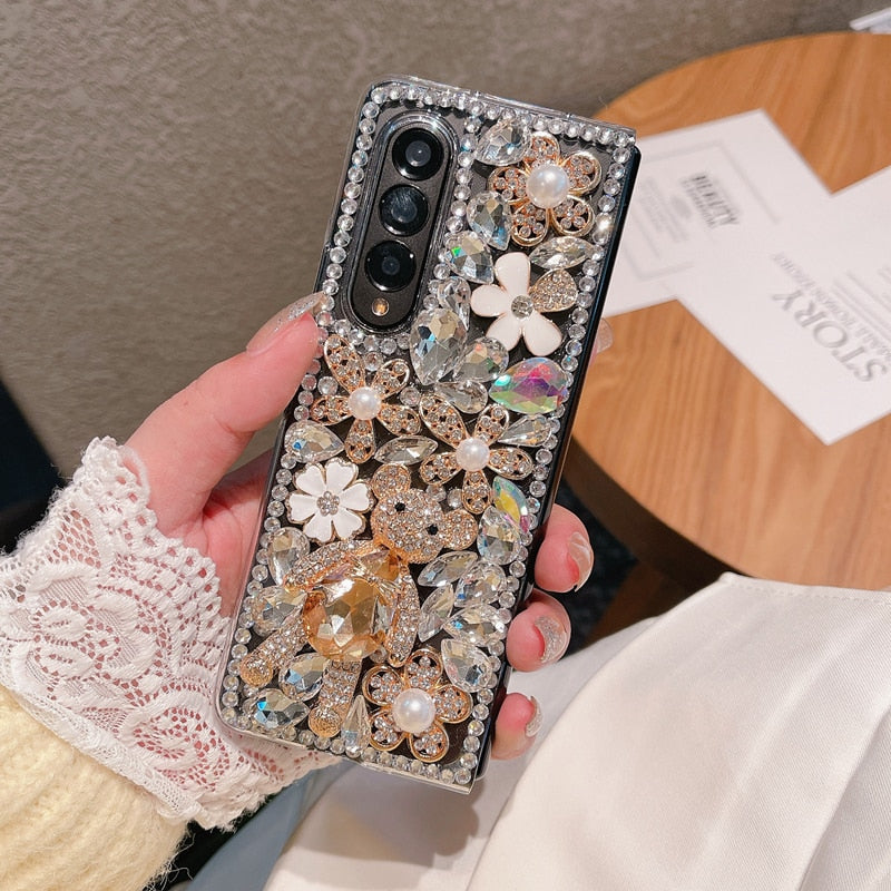 Diamond Phone Case For Samsung Galaxy Z Fold