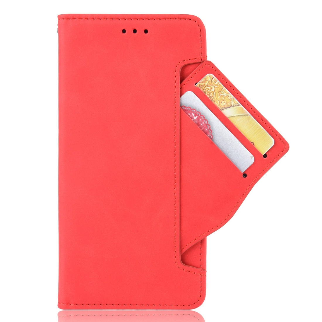 Leather Wallet Case With Pen Slot And Card Holder For Samsung Galaxy Z Fold