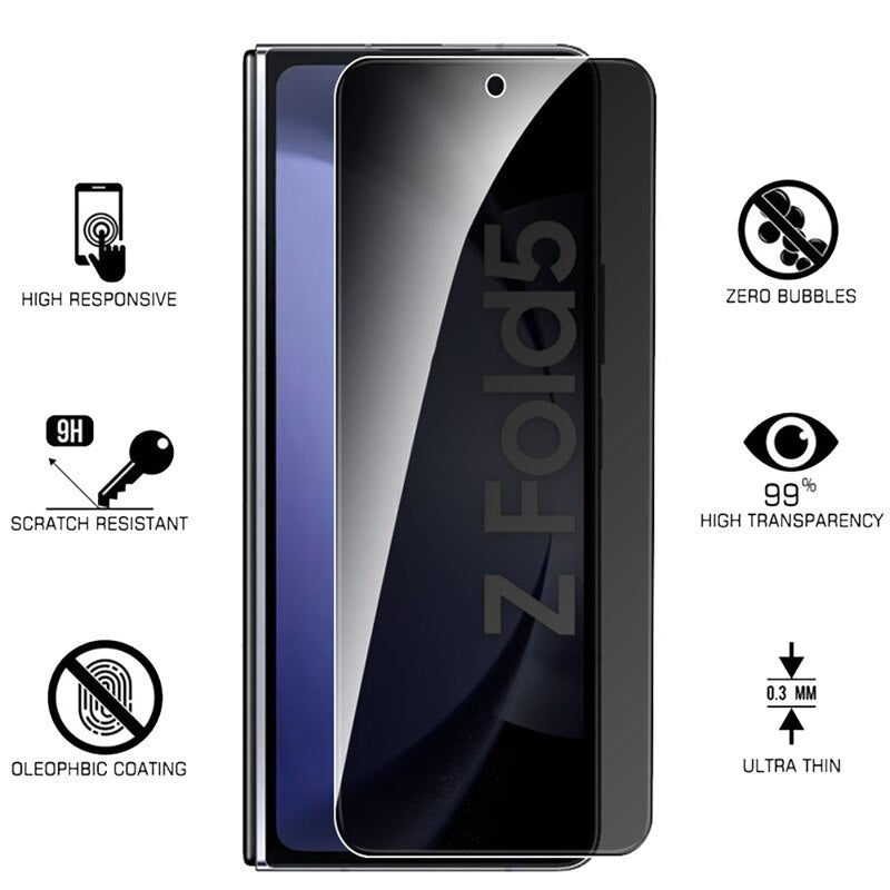 Anti Spy Screen Protector for Samsung Galaxy Z Fold 5