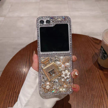 Cute Glitter Diamond Case For Samsung Galaxy Z Flip 5