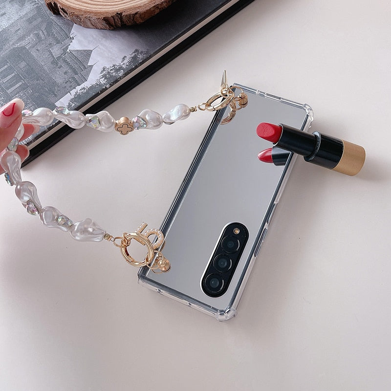 Luxury Mirror Case For Samsung Galaxy Z Fold