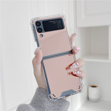 Cute Mirror Case For Samsung Galaxy Z Flip