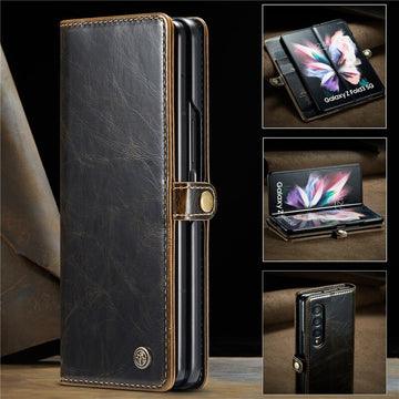 Luxury Leather Wallet Card Case For Samsung Galaxy Z Fold