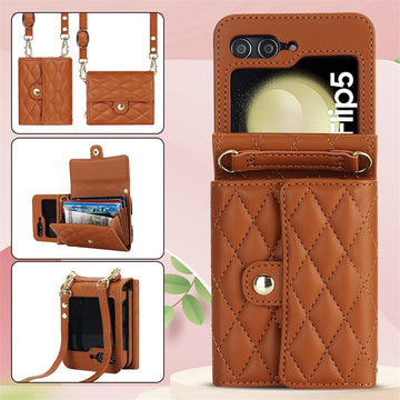 Cute Wallet Card Case For Samsung Galaxy Z Flip 5