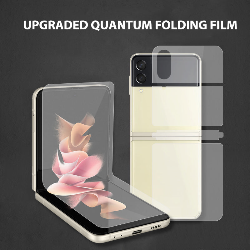 3 IN 1 Protective Film For Galaxy Z Flip Front & Back